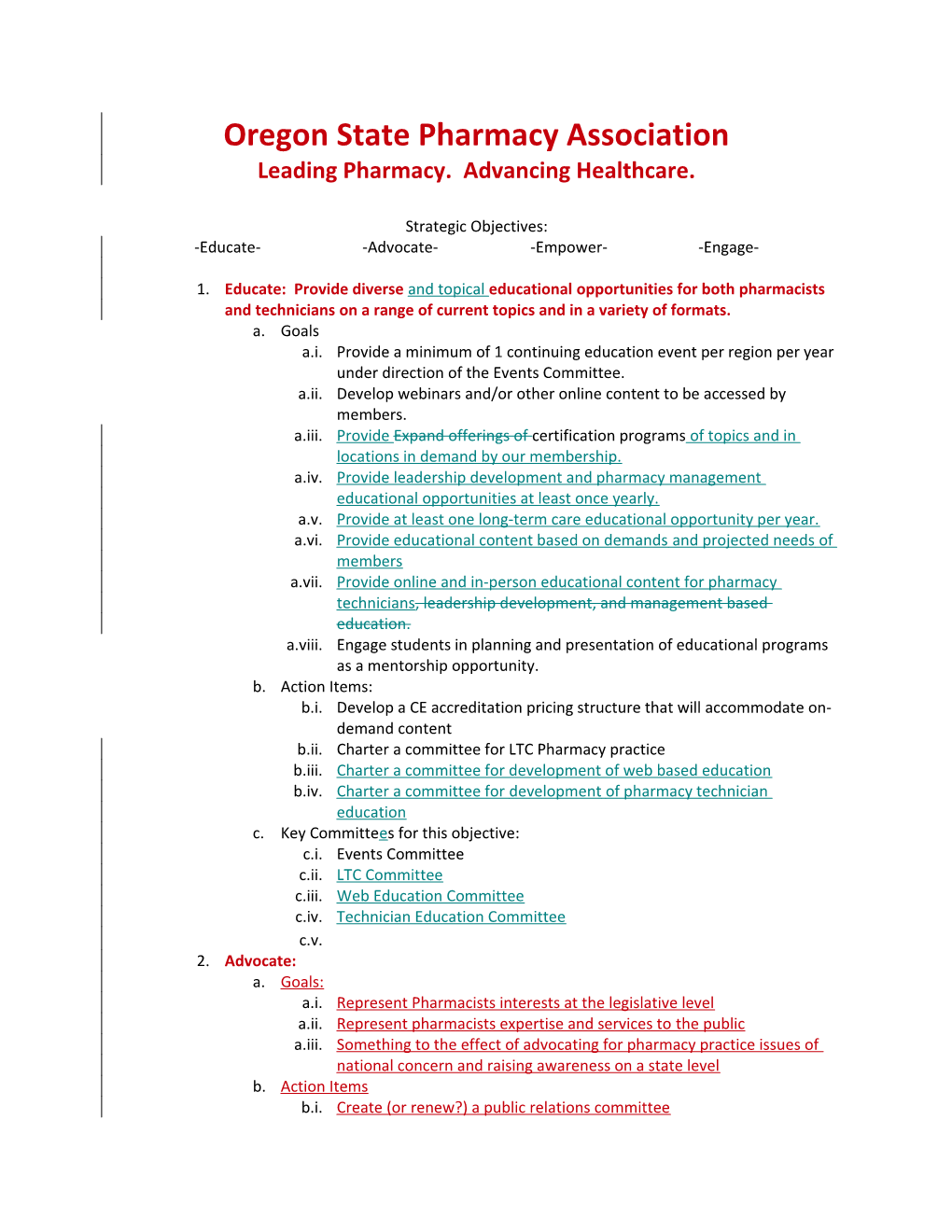 Oregon State Pharmacy Association