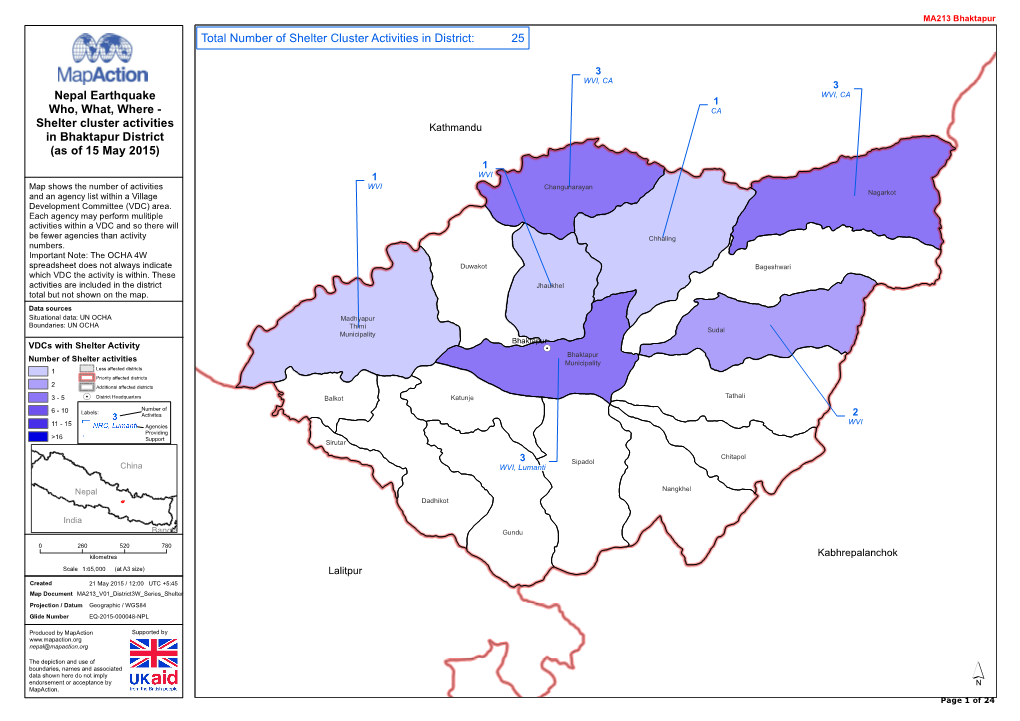 Nepal Earthquake Who, What, Where