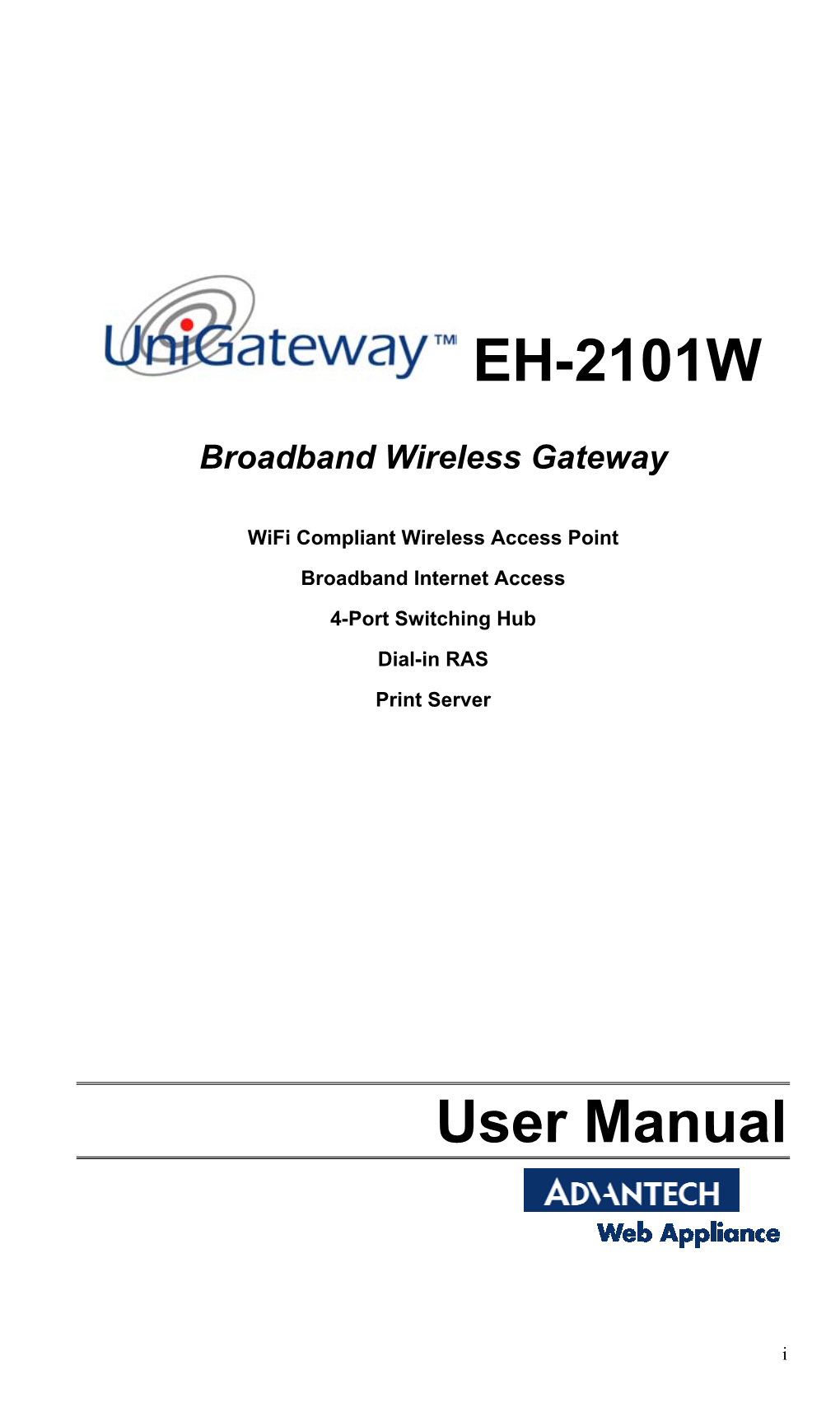 Unigateway EH-2101 Wireless Gateway