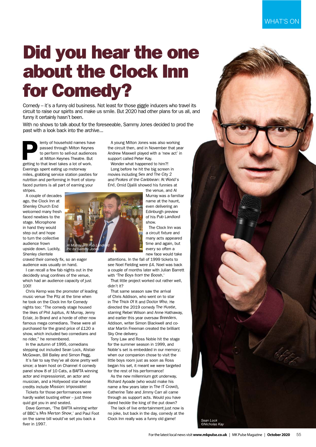Did You Hear the One About the Clock Inn for Comedy? Comedy – It’S a Funny Old Business