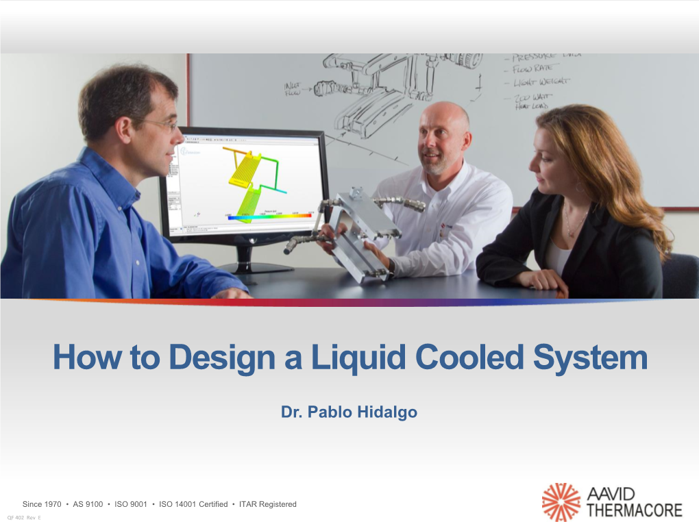 How to Design a Liquid Cooled System