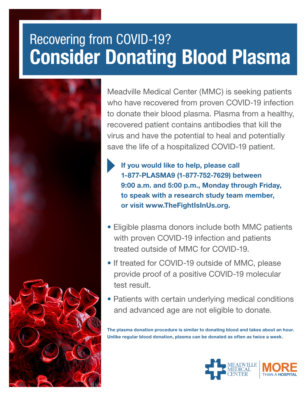 Consider Donating Blood Plasma