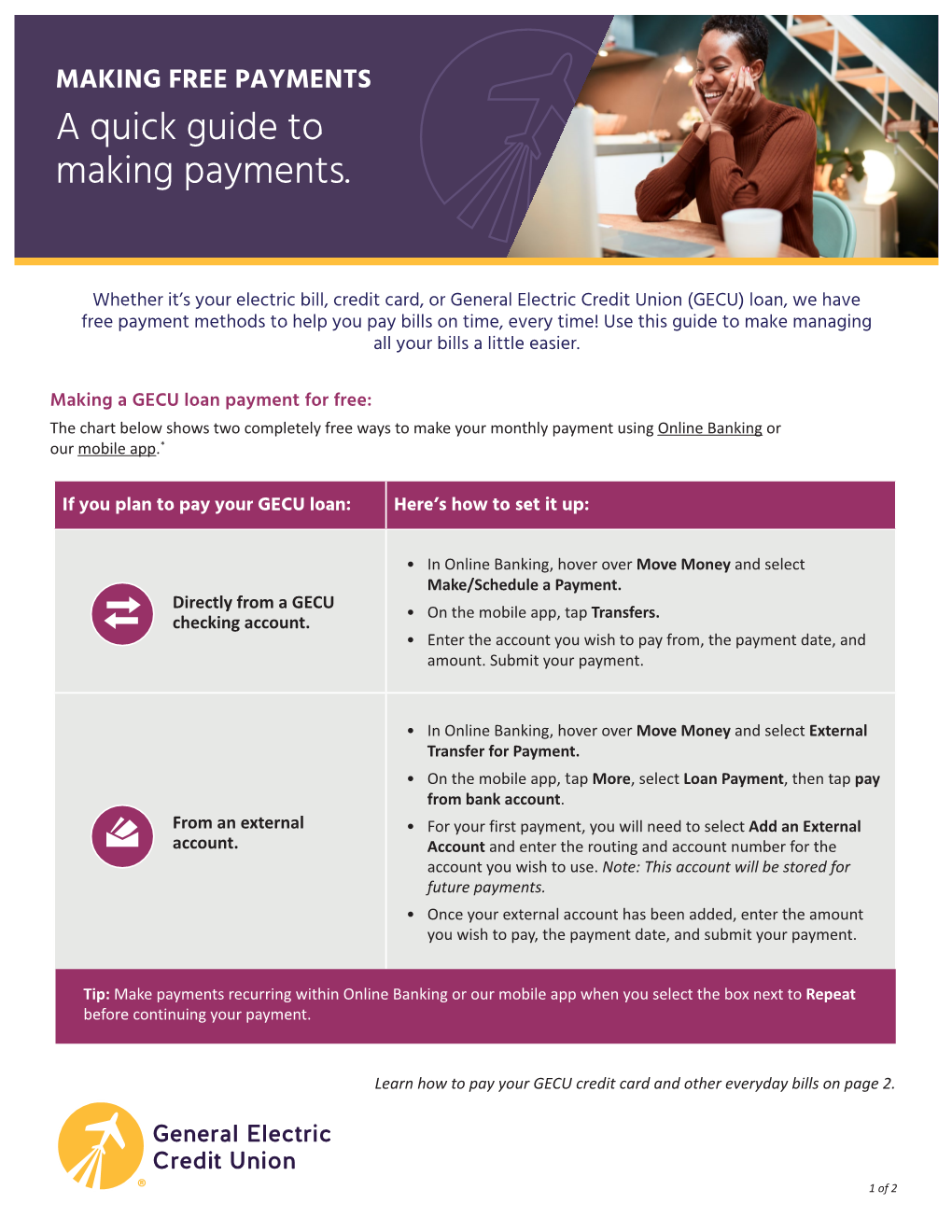 Make a Payment Guide