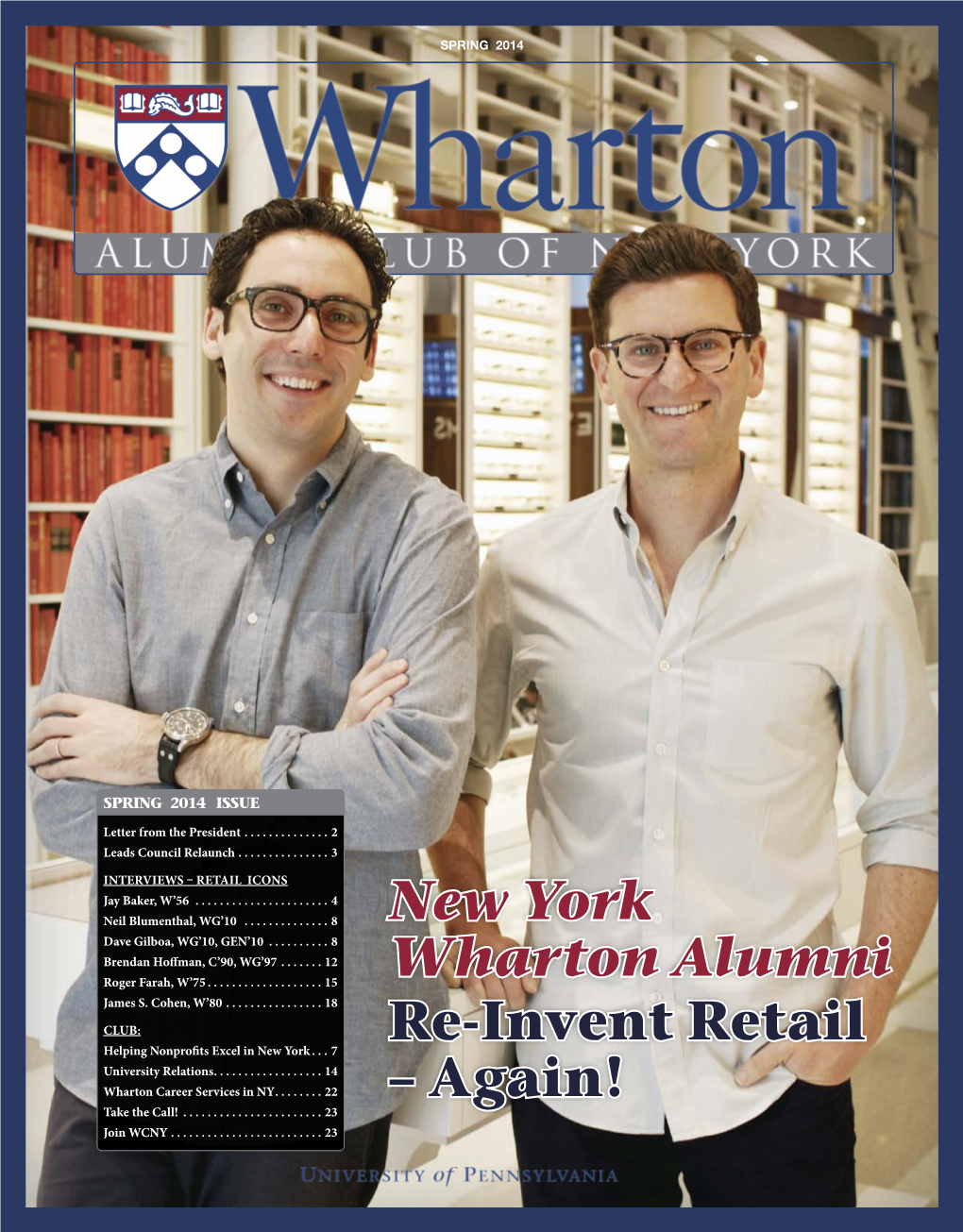 New York Wharton Alumni Re-Invent Retail