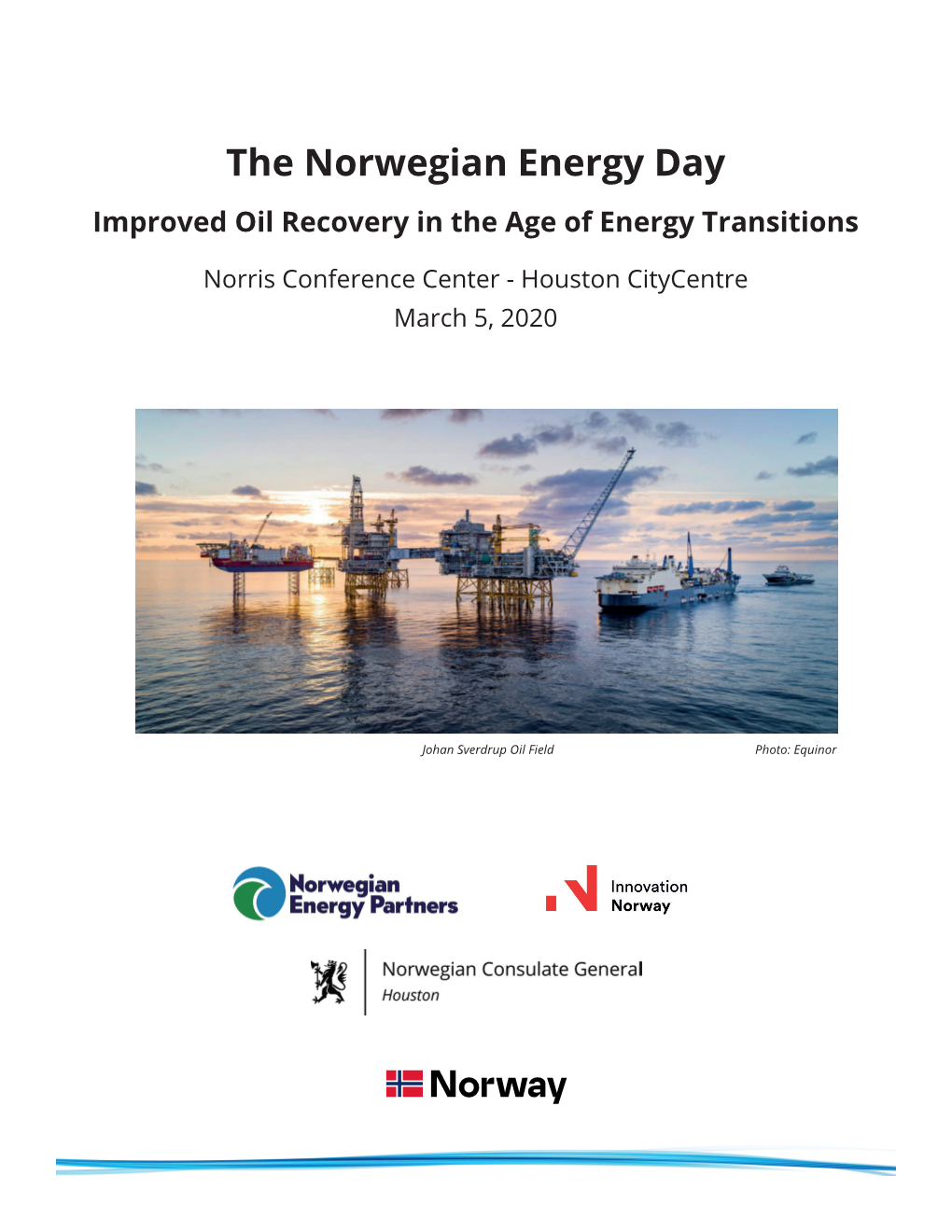 Download the Programme Norwegian Energy Day 2020