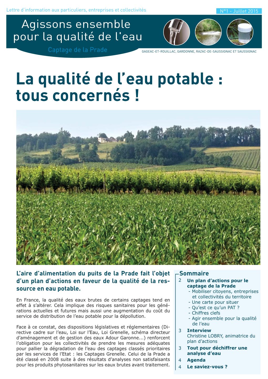 Le Bulletin D'information De Juillet 2015