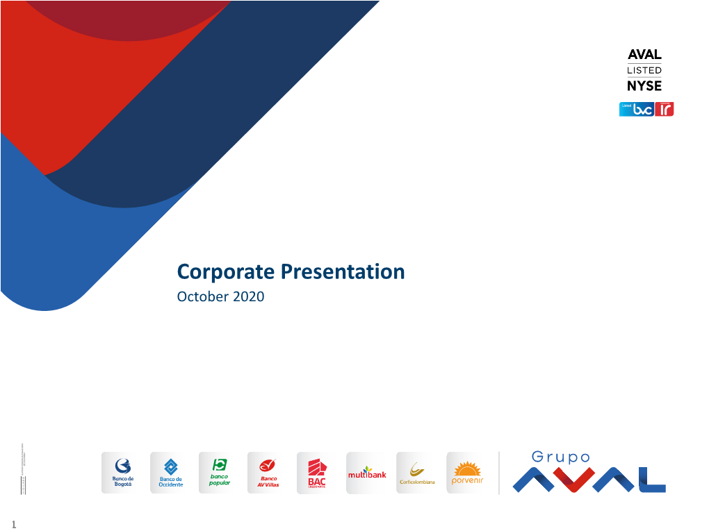 Corporate Presentation October 2020