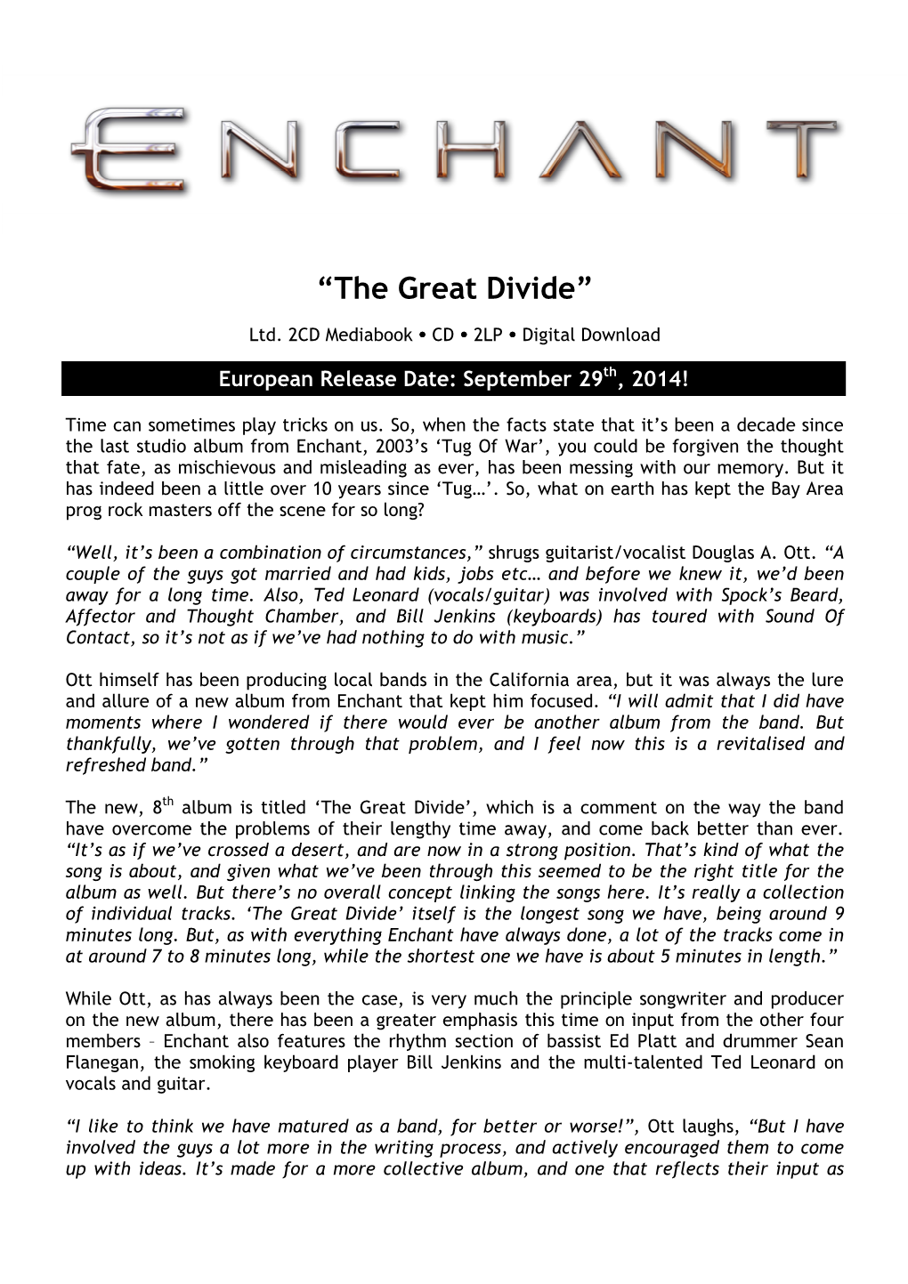“The Great Divide”