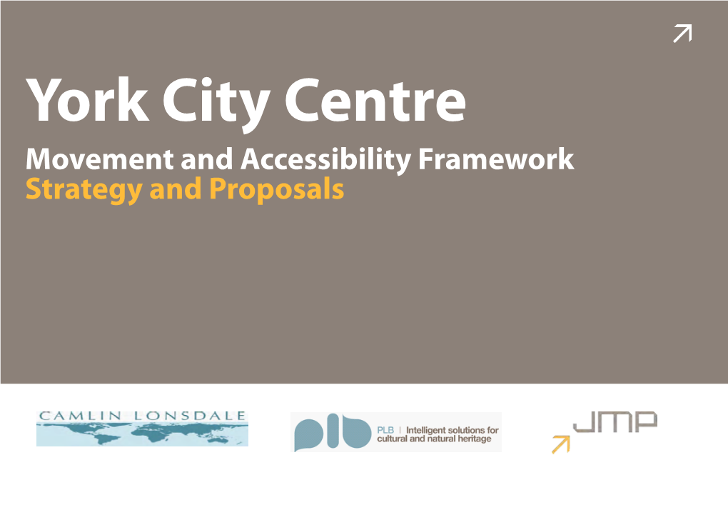 Movement and Accessibility Framework Strategy and Proposals Contents
