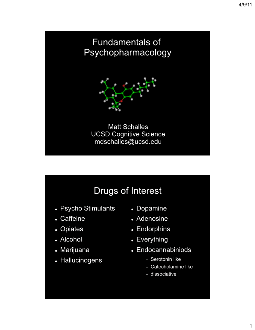 Fundamentals of Psychopharmacology Drugs Of