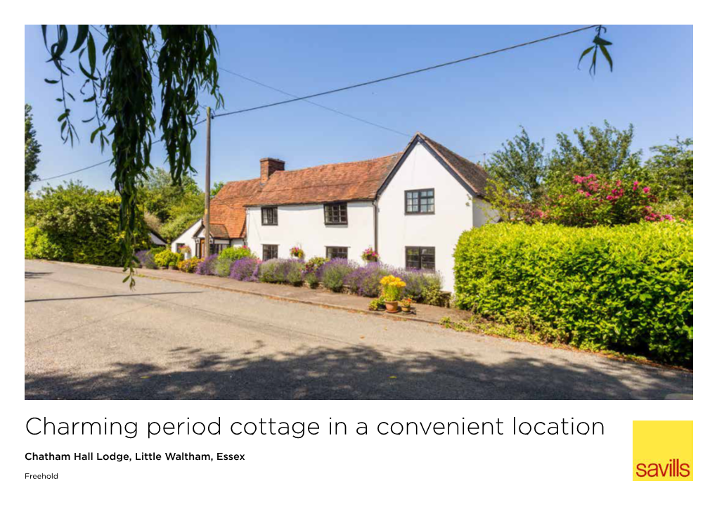 Charming Period Cottage in a Convenient Location