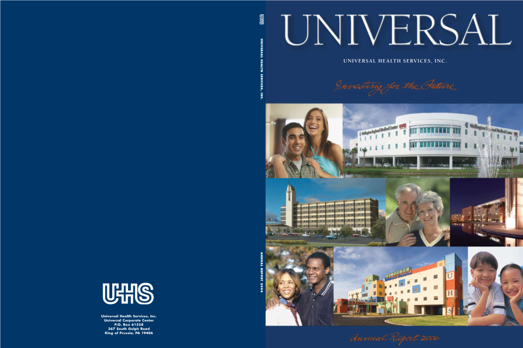 Universal Health Services, Inc