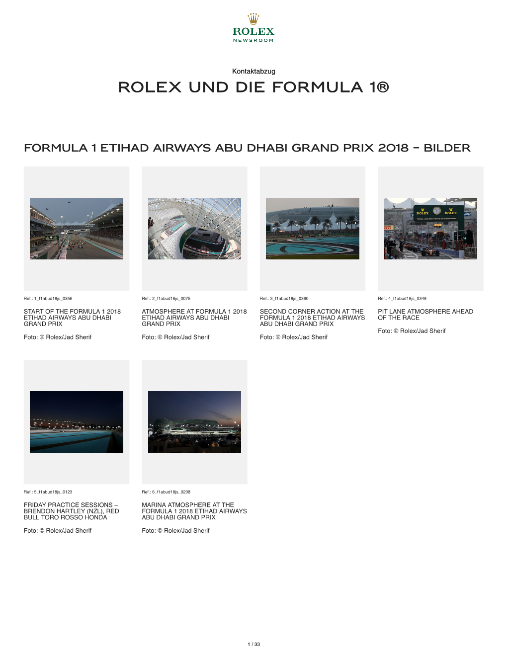 Rolex Und Die F Olex Und Die Formula 1®