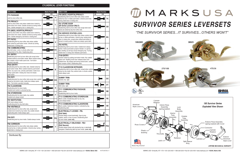 Survivor Series Flyer 11-09.Qxd