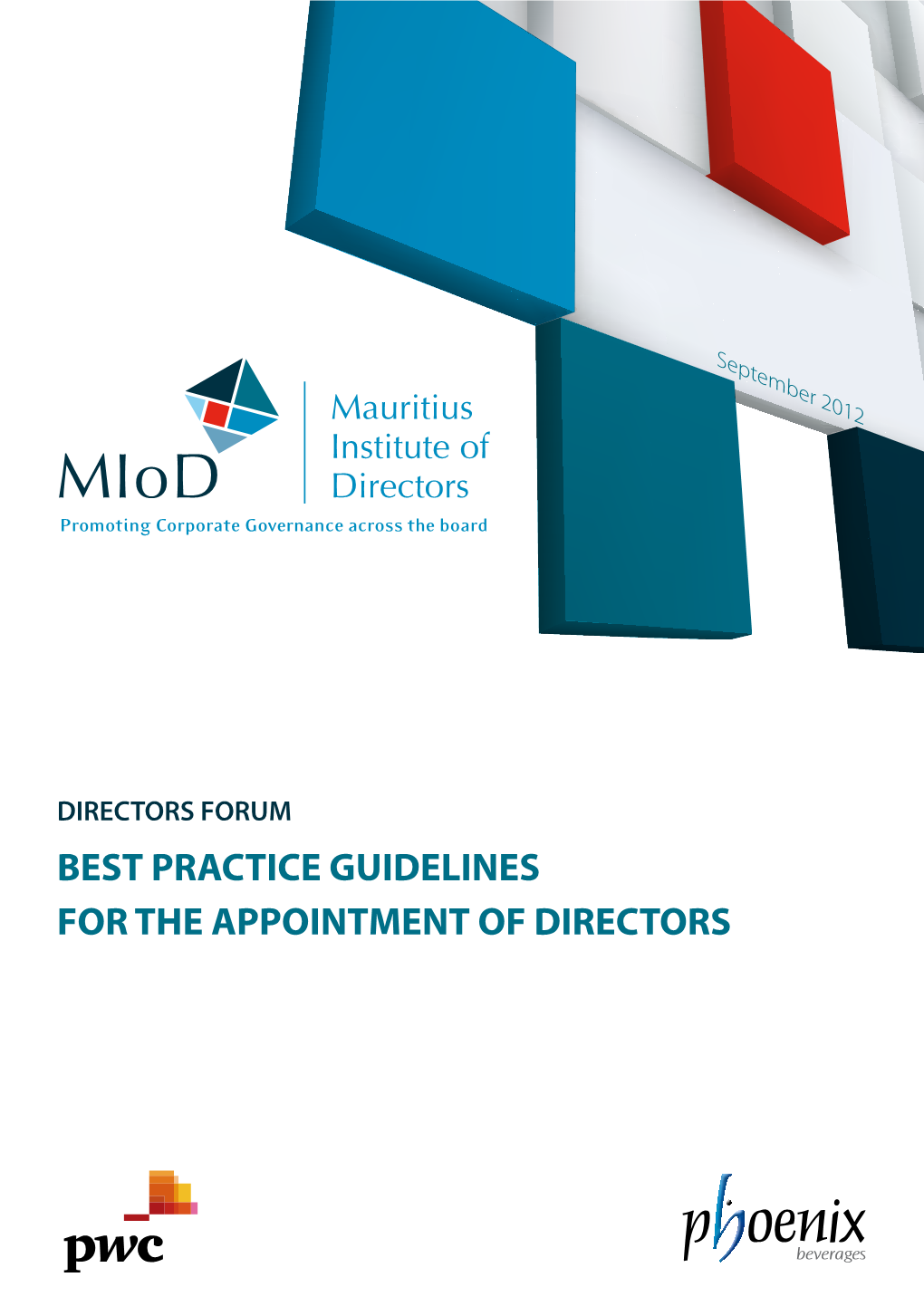 Miod Best Practice Guidelines for the Appointment of Directors
