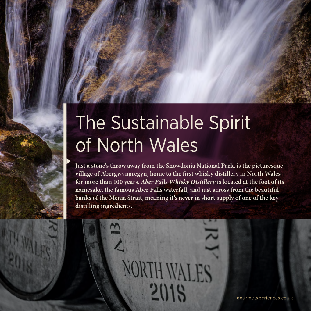 The Sustainable Spirit of North Wales