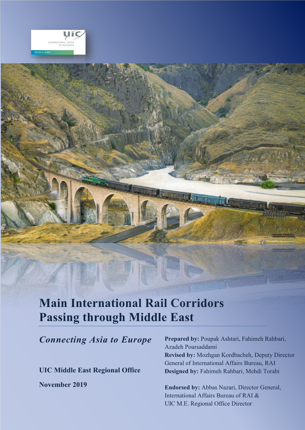 International Rail Corridors Passing Through Middle East
