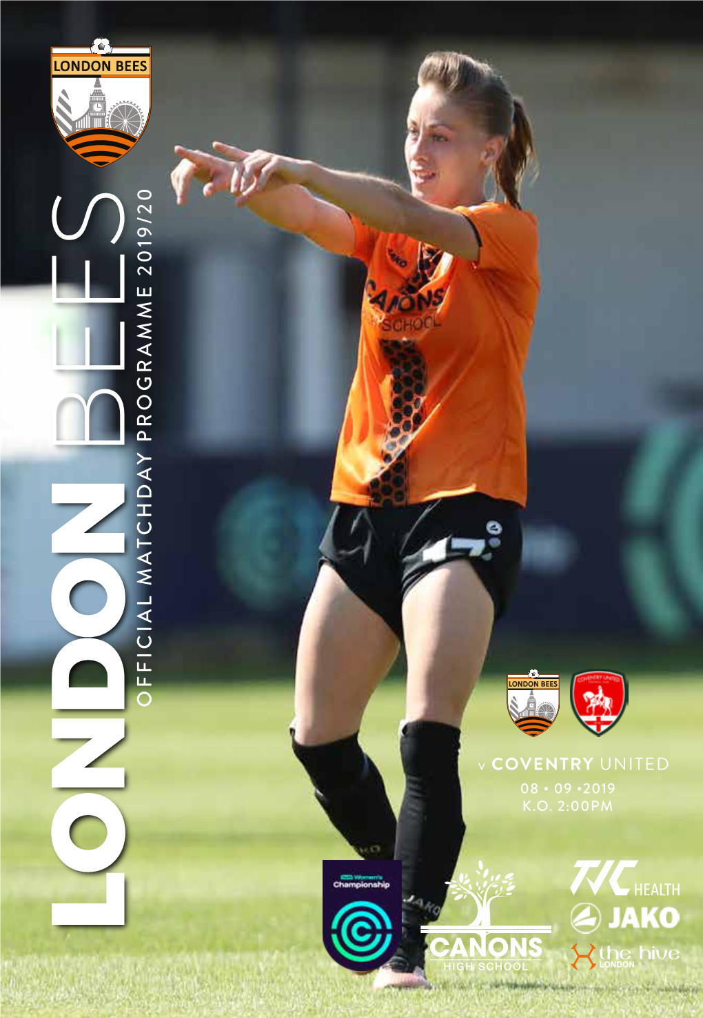 Official Matchday Programme 2 0 19 /2 0