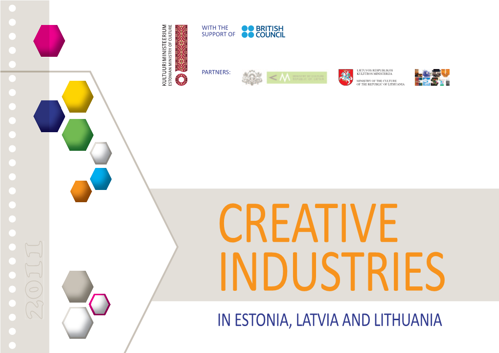 Creative Industries in Estonia, Latvia and Lithuania