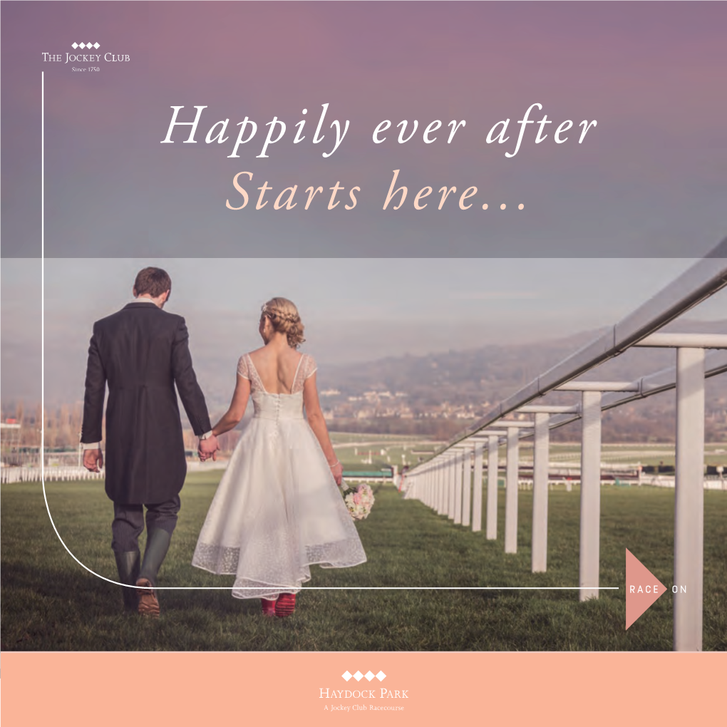 Download Haydock Park Racecourse Wedding Brochure