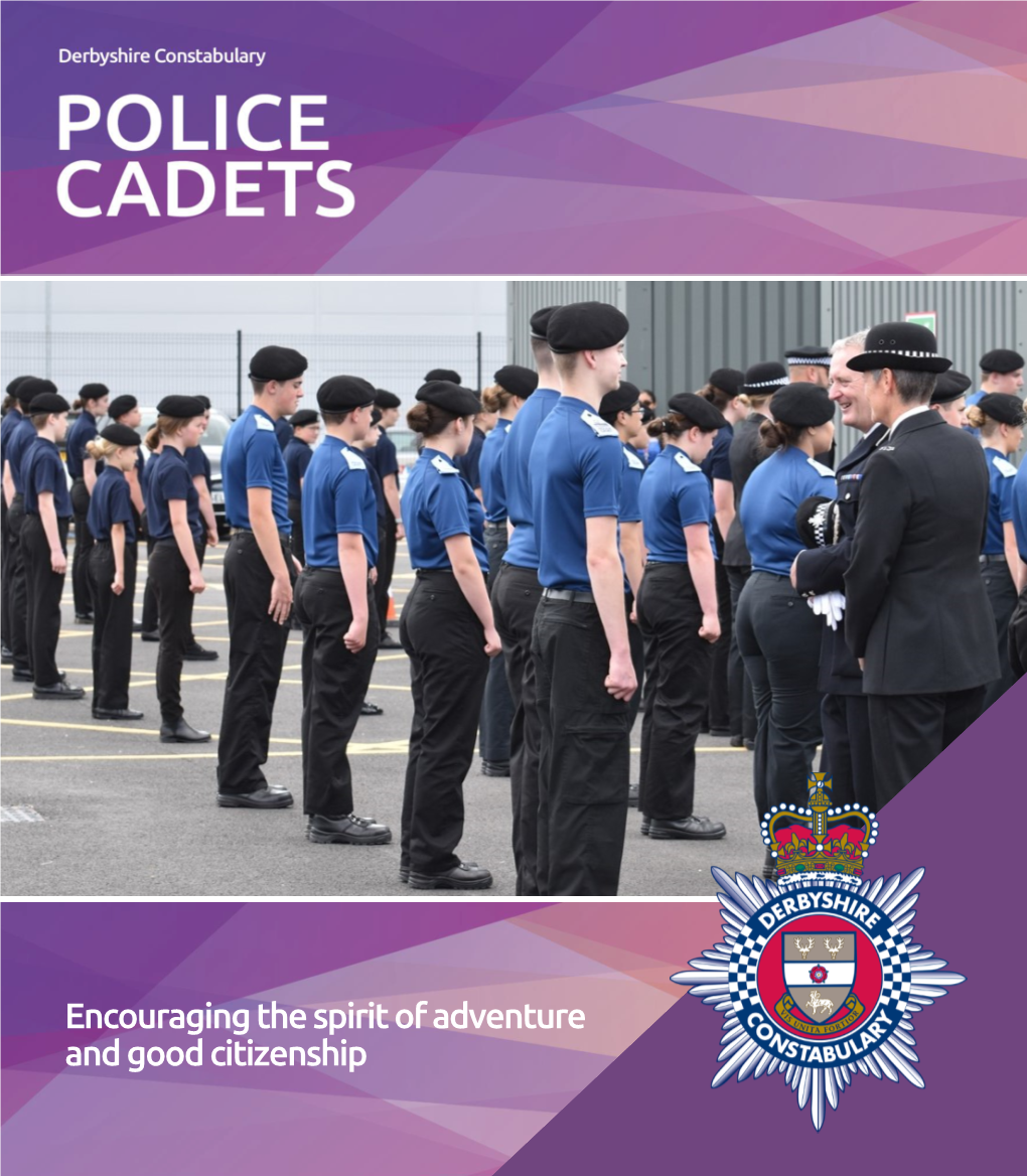 Derbyshire Constabulary Volunteer Police Cadets