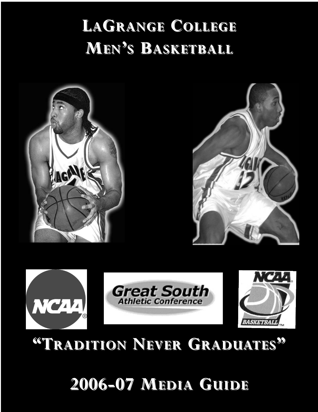 Men's Basketball Media Guide 06-07.Qxp
