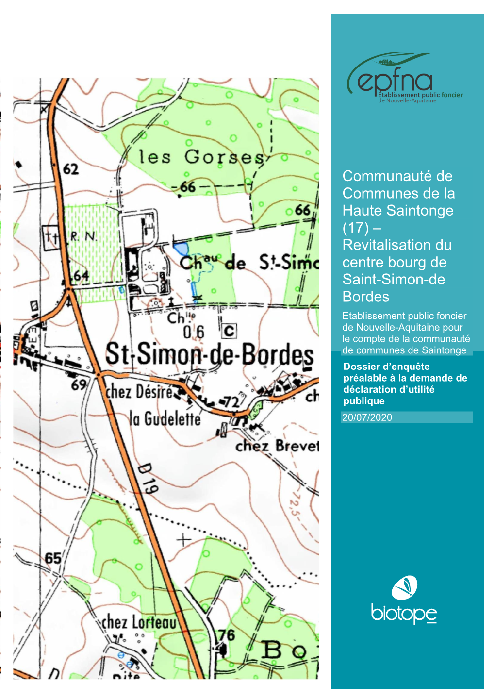 (17) – Revitalisation Du Centre Bourg De Saint-Simon-De Bordes
