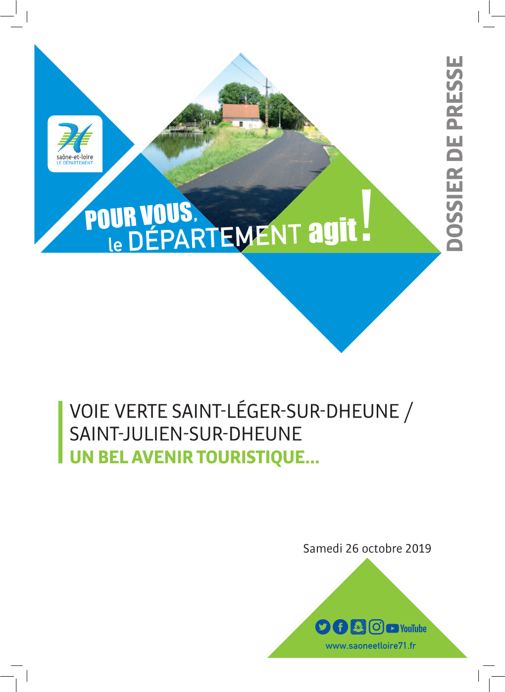 Voie Verte Saint-Léger-Sur-Dheune / Saint-Julien-Sur-Dheune Un Bel Avenir Touristique