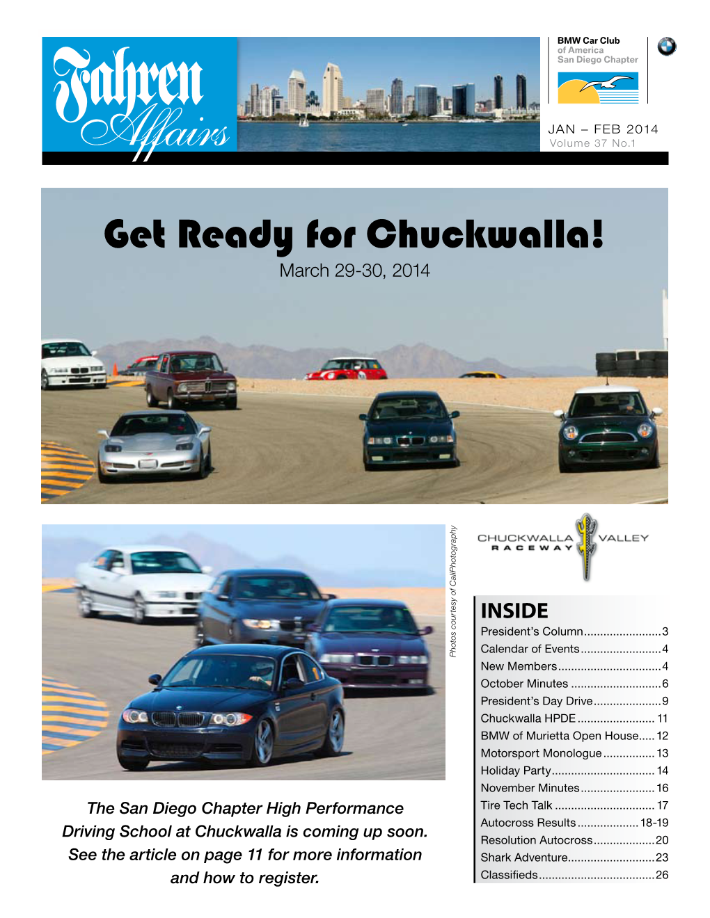 Get Ready for Chuckwalla! March 29-30, 2014