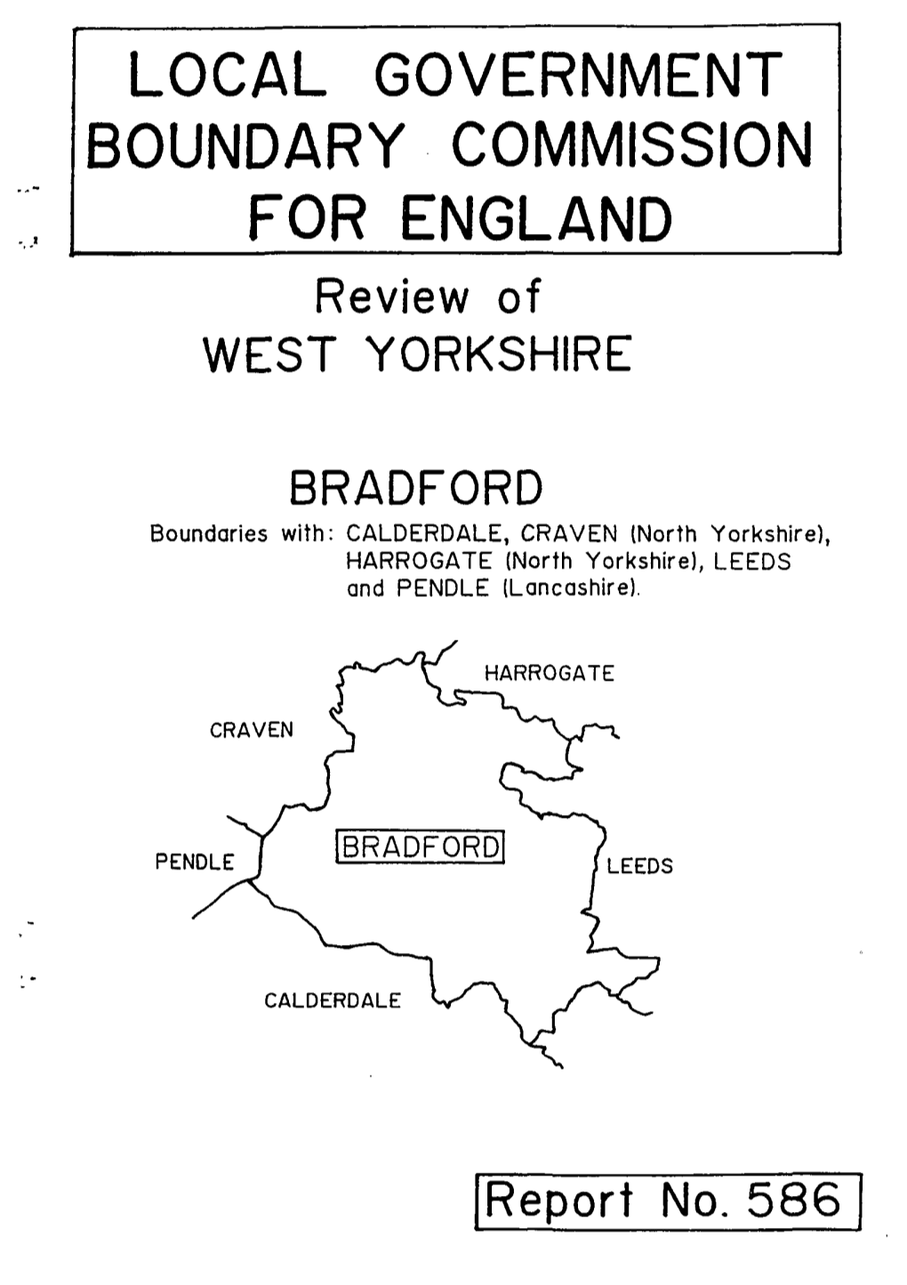 North Yorkshire), LEEDS and PENDLE (Lancashire