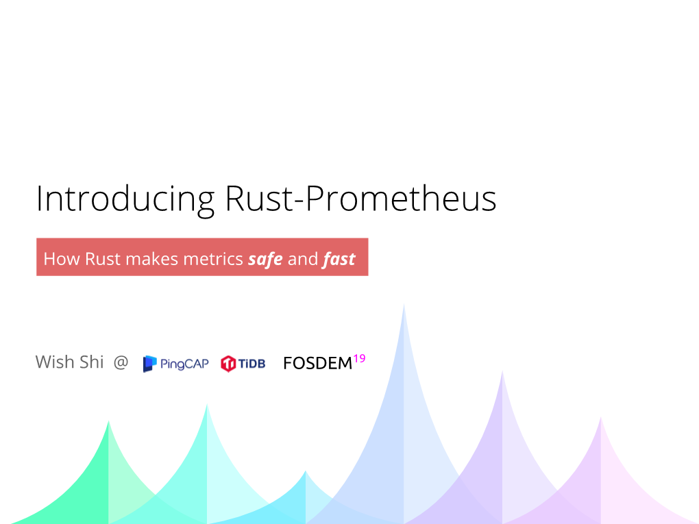 Introducing Rust-Prometheus