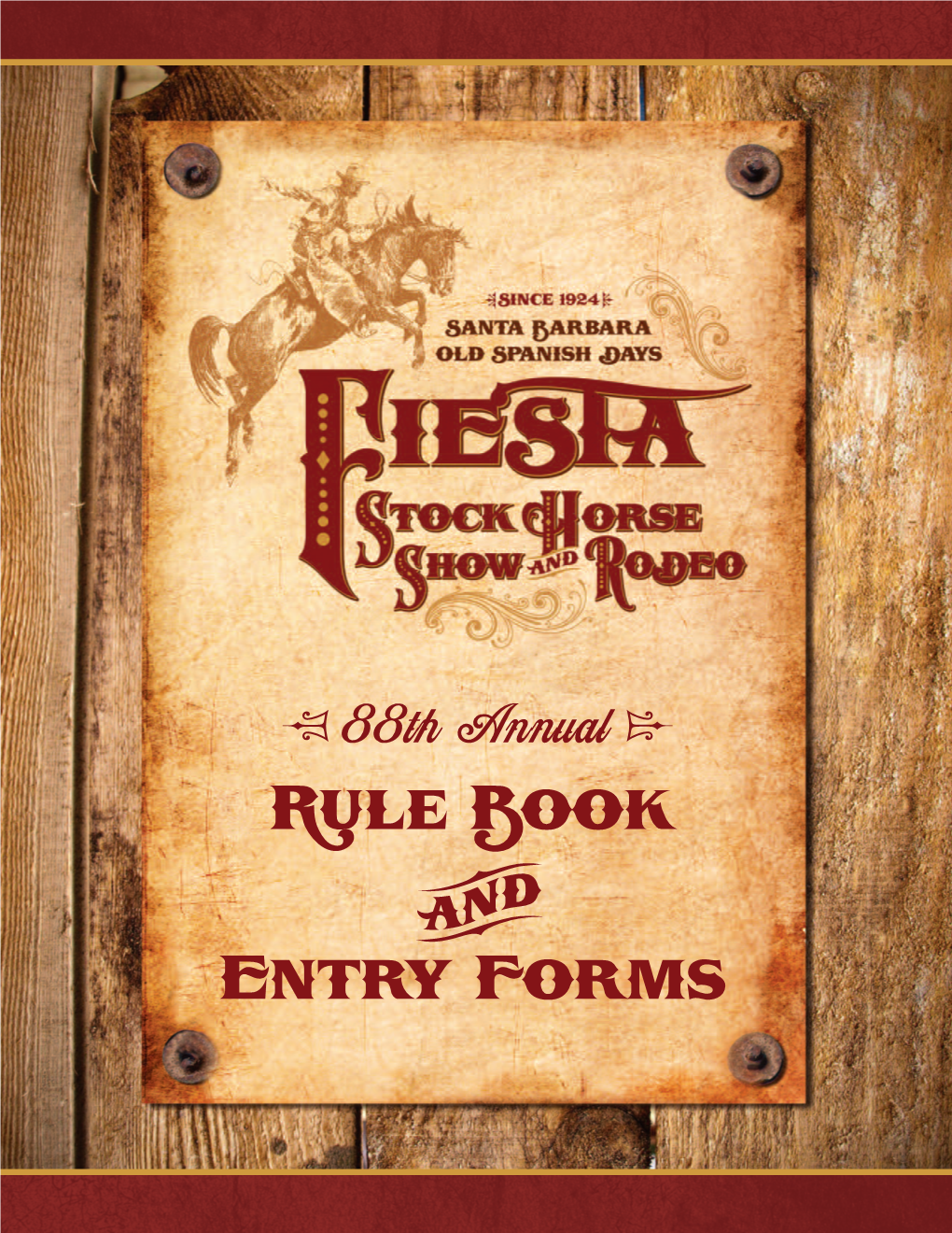 Rule Book Entry Forms