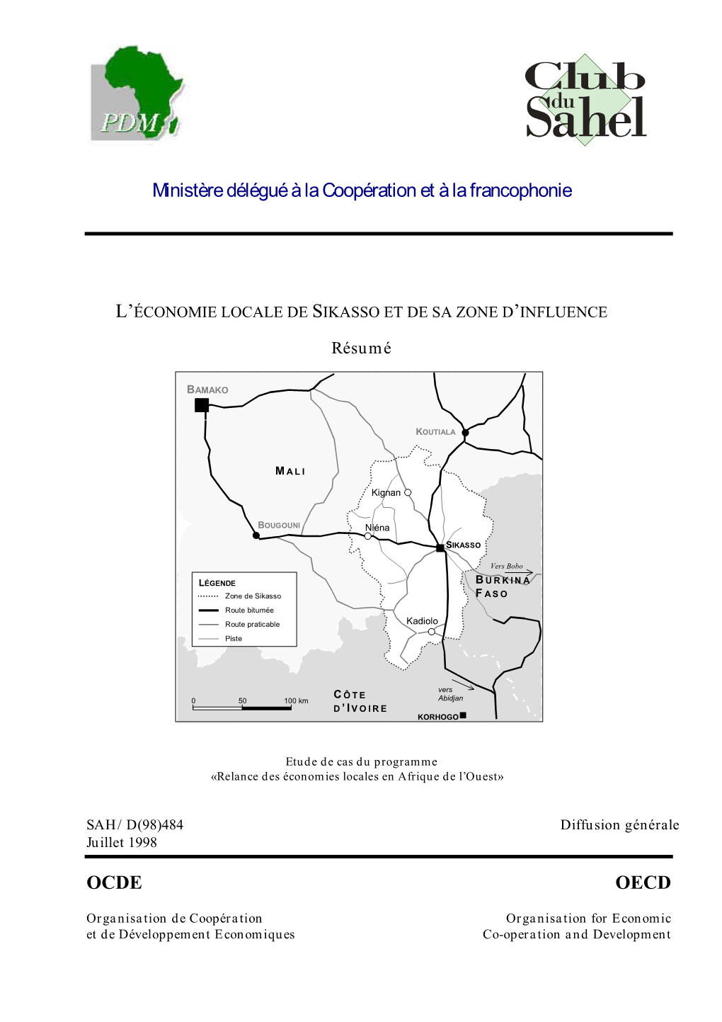 L'économie Locale De Sikasso Et De Sa Zone D'influence