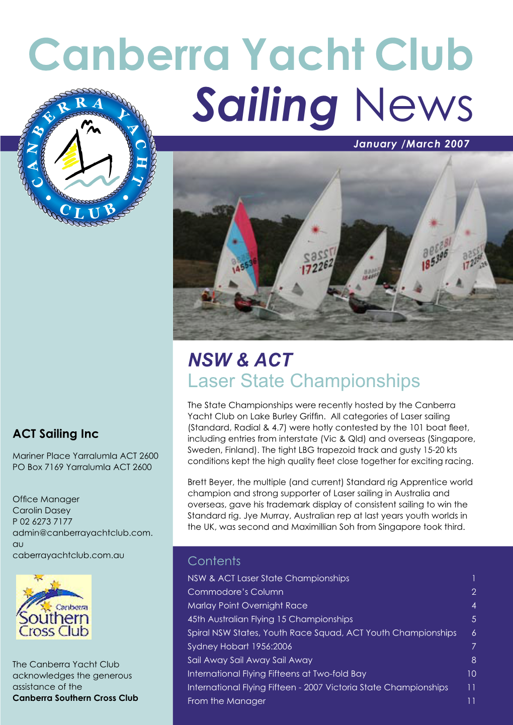 Sailing News January /March 2007