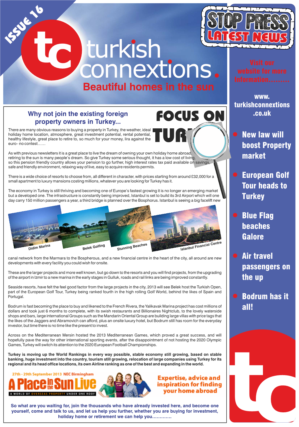 Turkish Connextions Newsletter 16