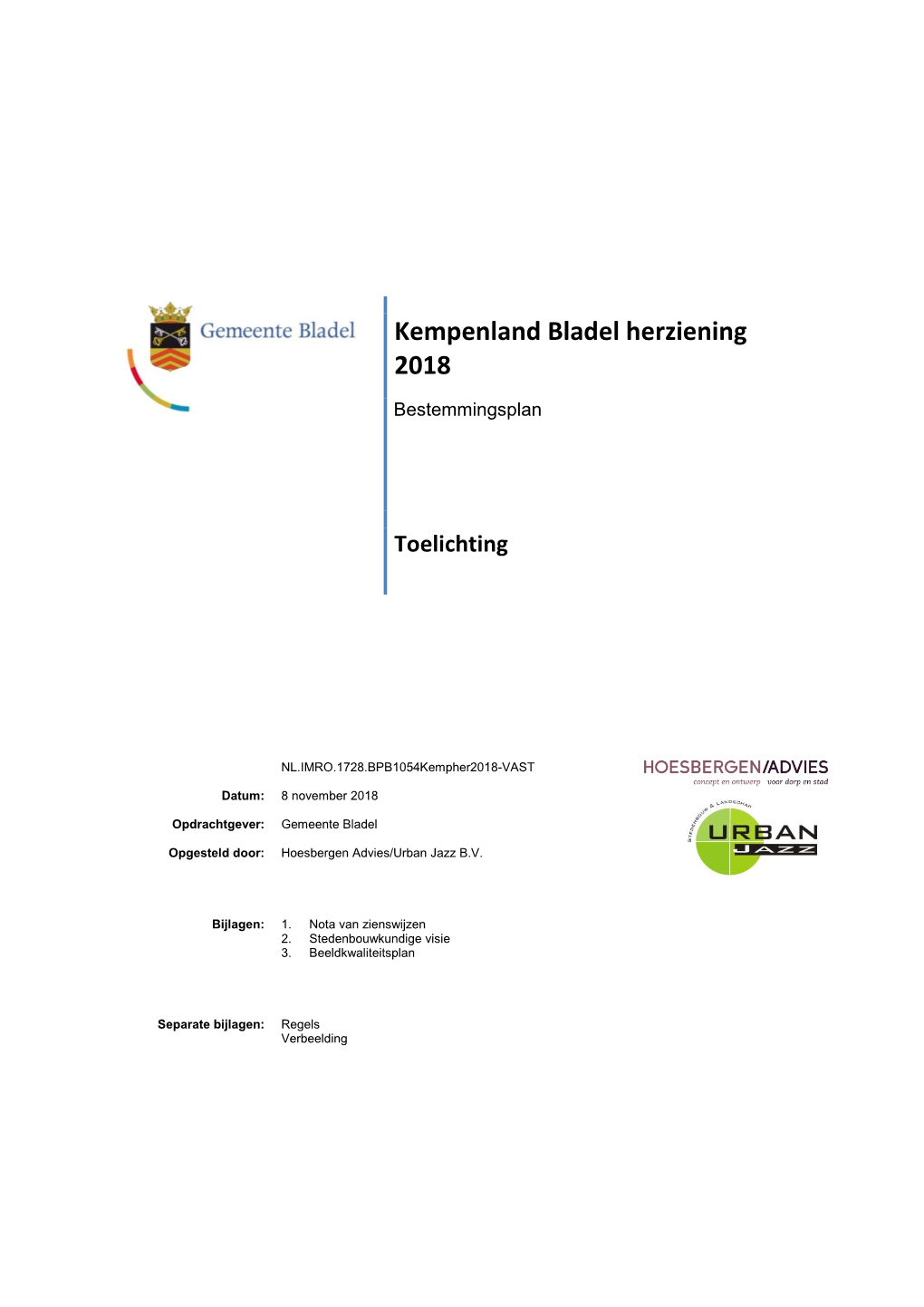 Kempenland Bladel Herziening 2018