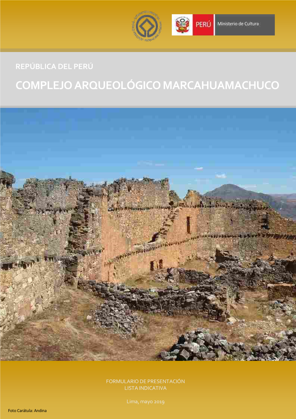 Complejo Arqueológico Marcahuamachuco