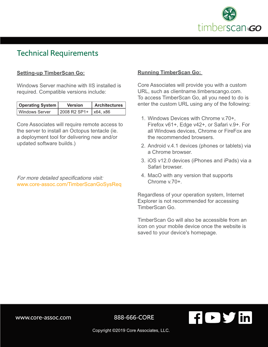 Technical Requirements