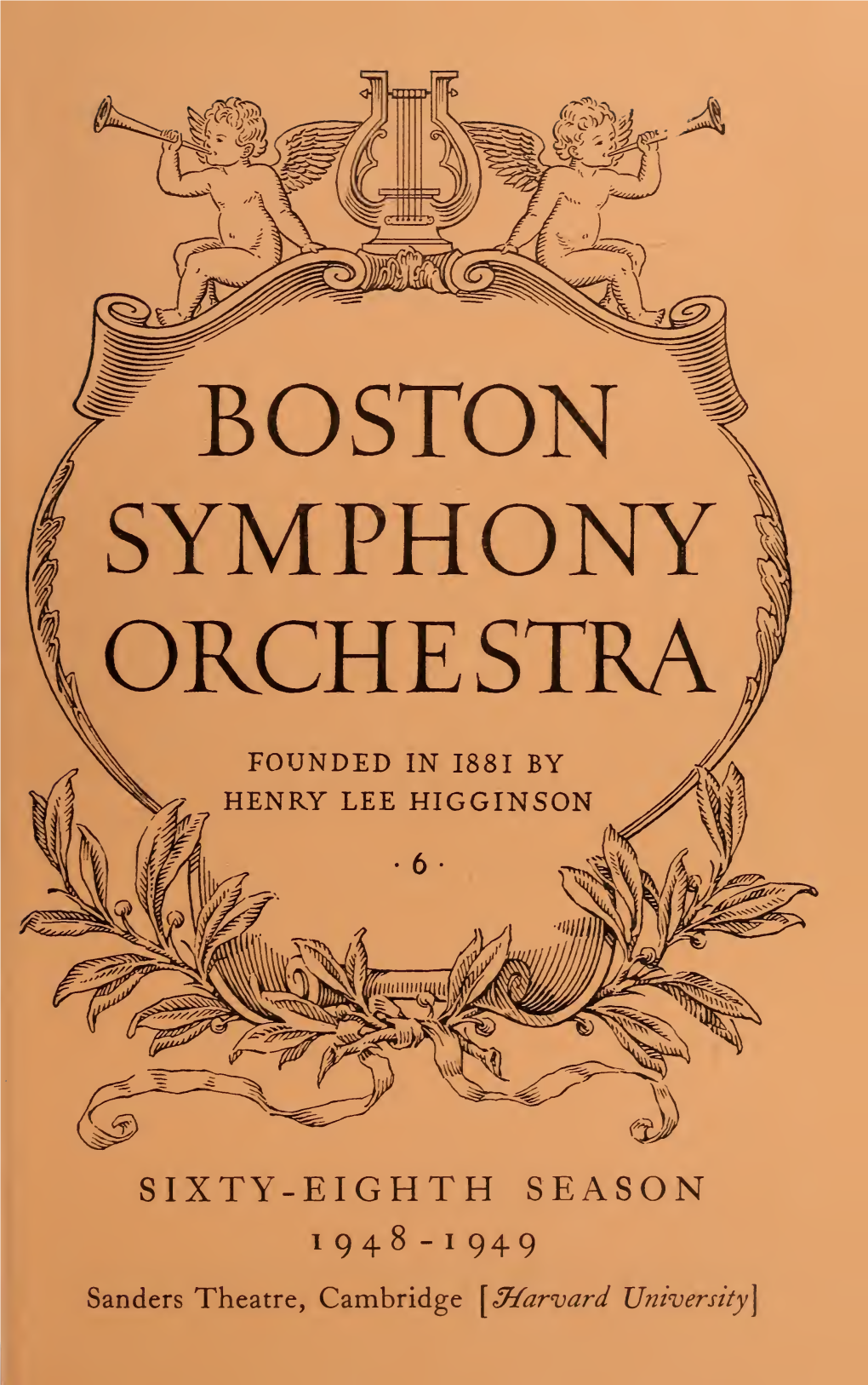 Boston Symphony Orchestra Concert Programs, Season 68, 1948