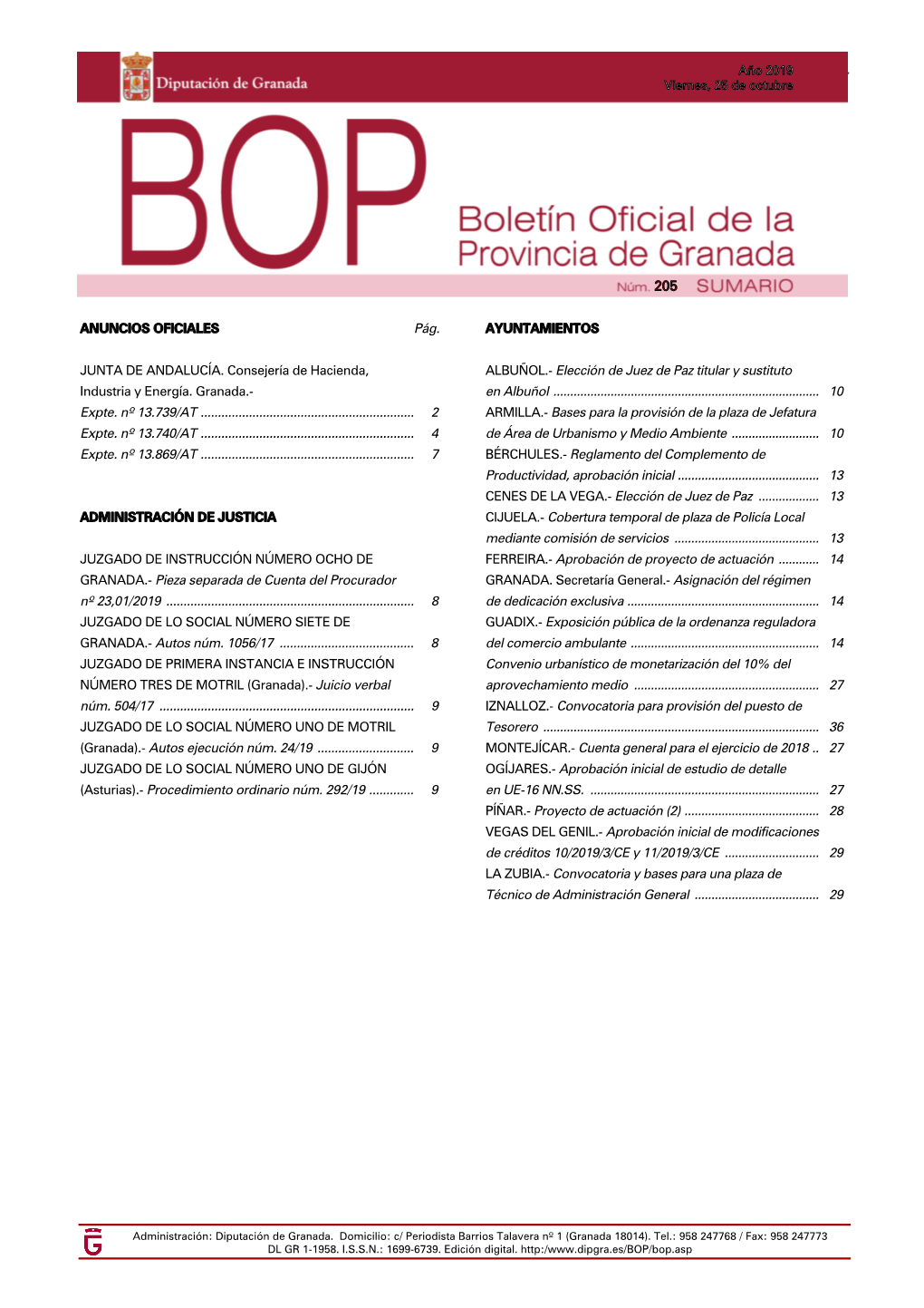 BOP 205 VIERNES 25-10-19 BOP 188.Qxd