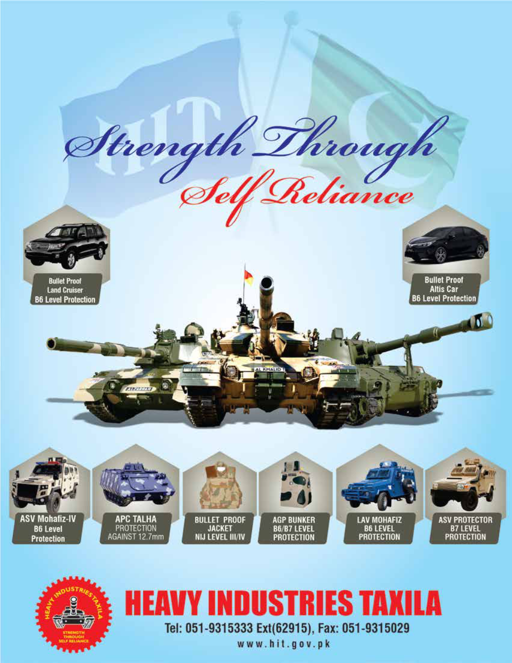 HEAVY INDUSTRIES TAXILA (Product Range, Capabilities, Facilities)