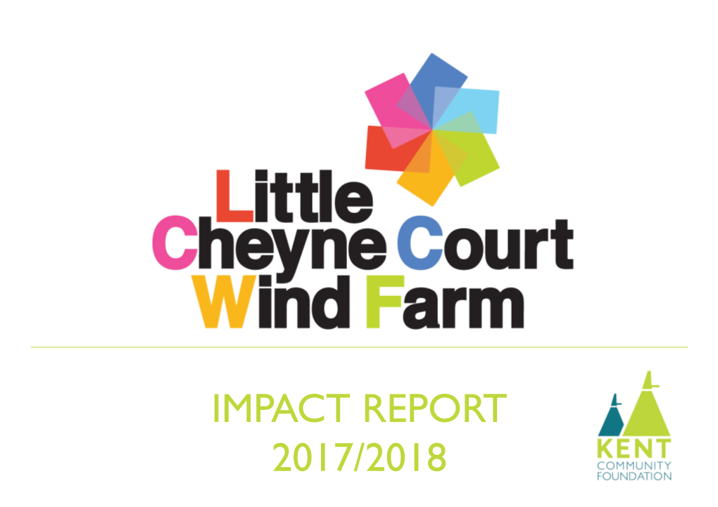 Little Cheyne Court Community Fund Impact Report 2019