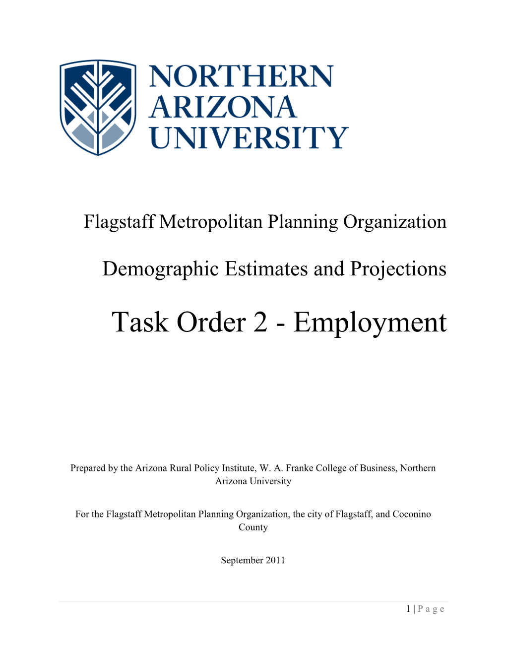 Task Order 2 - Employment