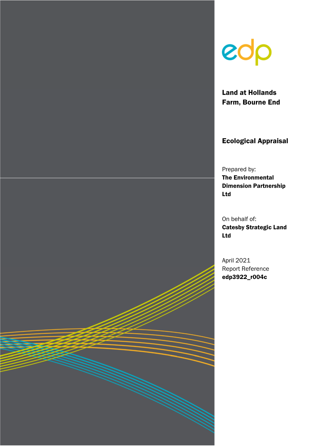 Land at Hollands Farm, Bourne End Ecological Appraisal Edp3922 R004c
