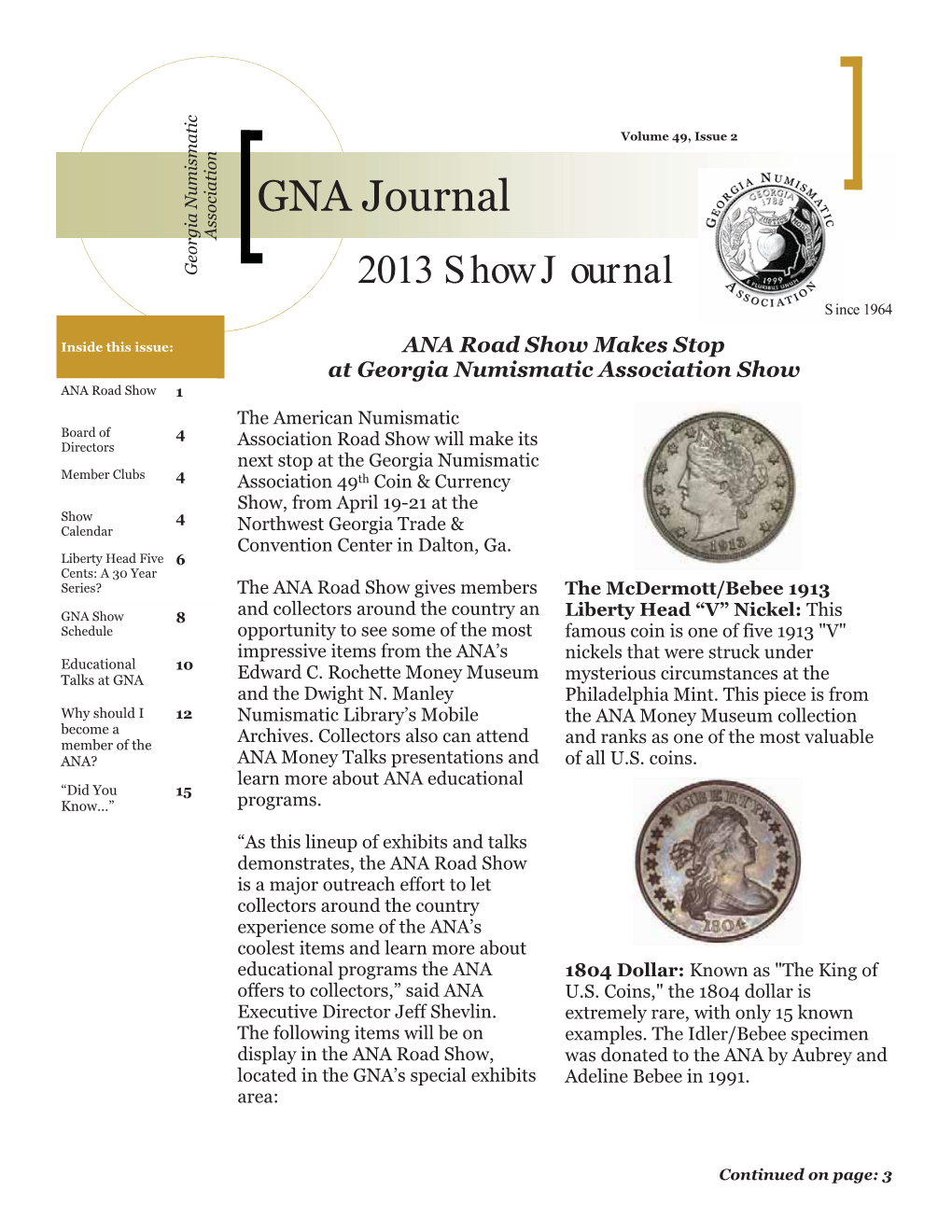 GNA Journal Association