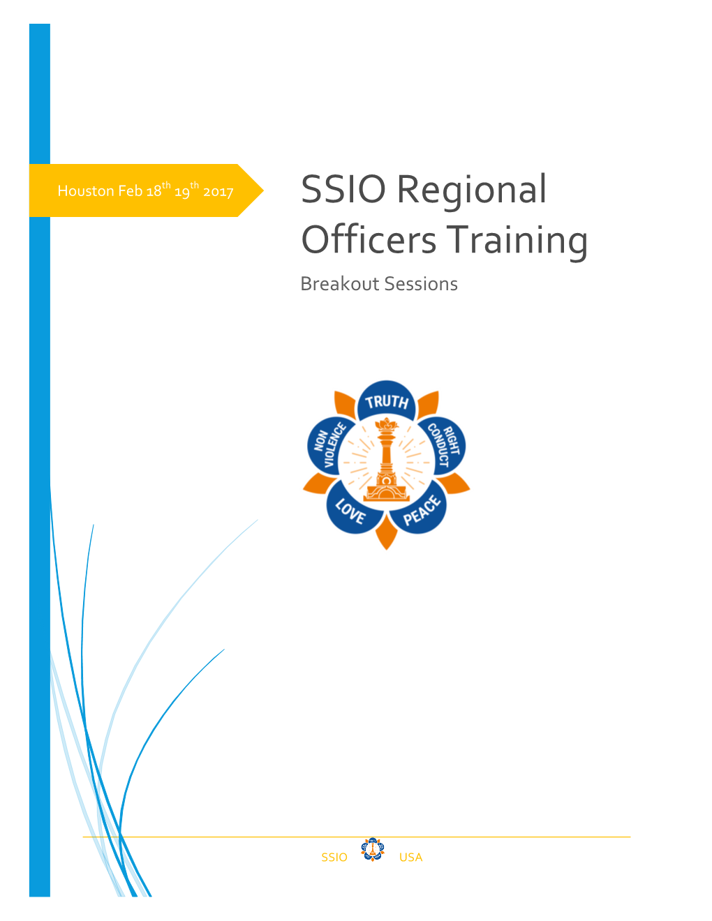 SSIO Regional Officers Training Breakout Sessions