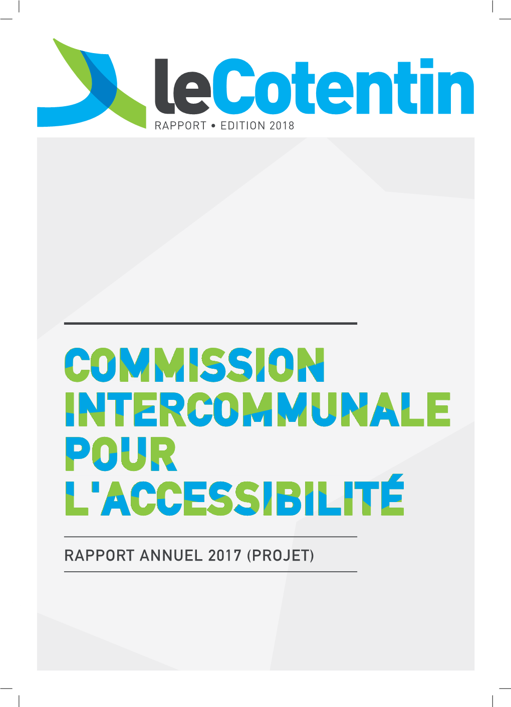 L'animation De La Commission Intercommunale Accessibilité