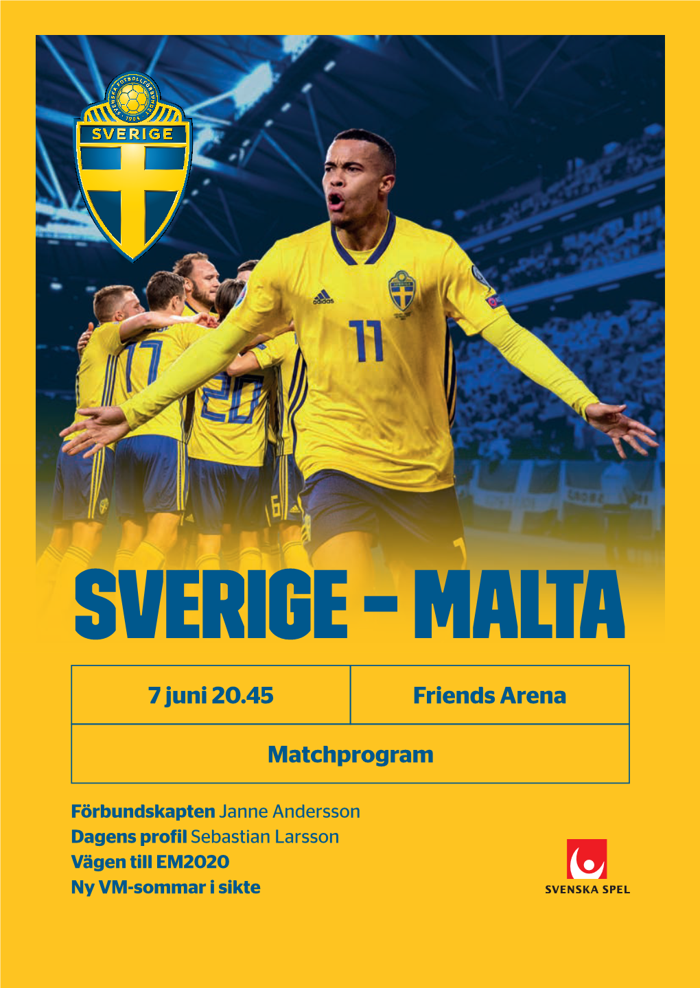 Matchprogram Sverige