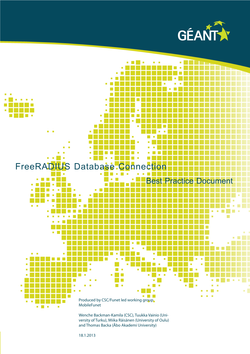 Freeradius Database Connection Best Practice Document