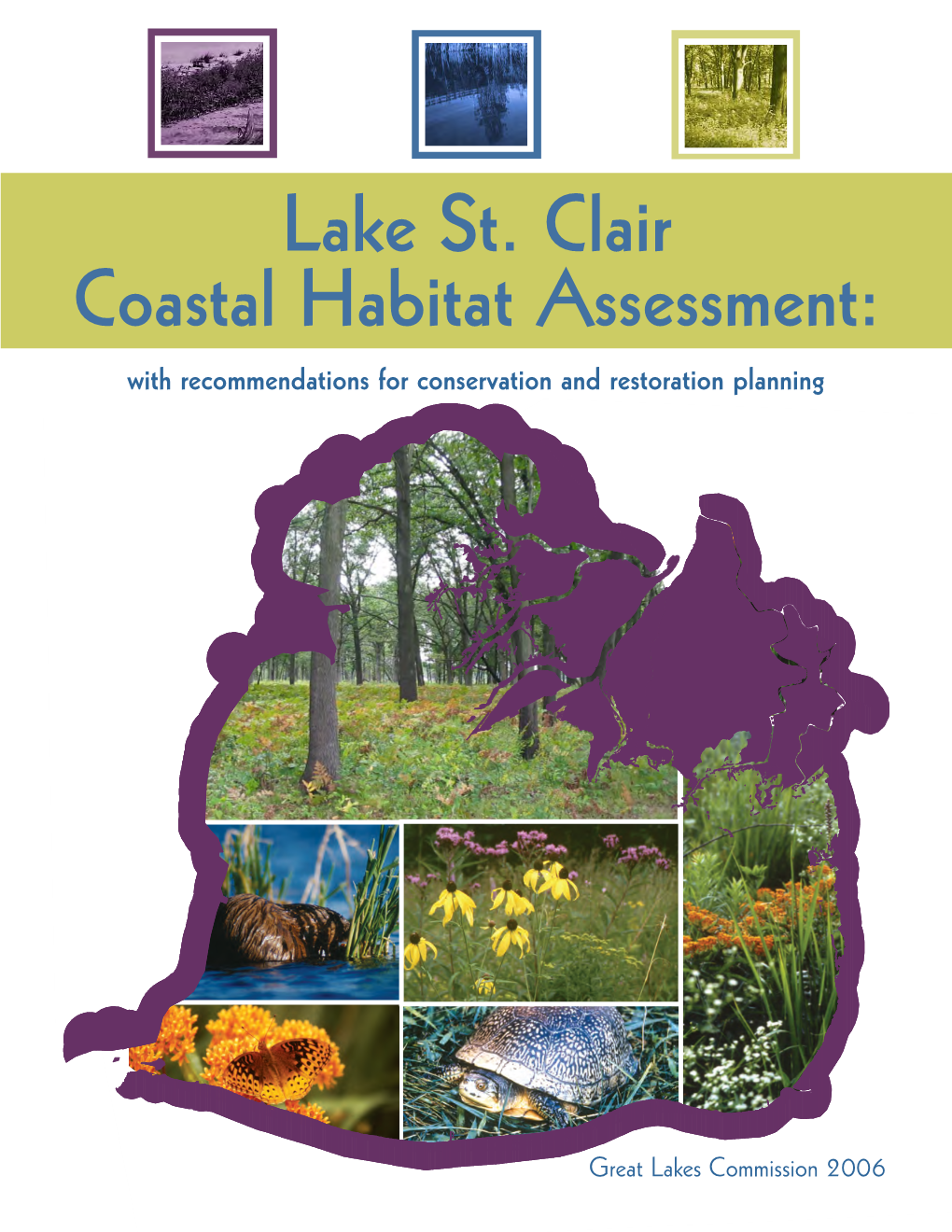 Lake St. Clair Coastal Habitat Assessment: with Recommendations for Conservation and Restoration Planning